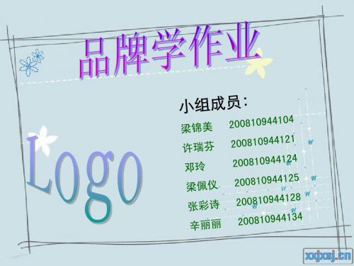品牌管理作业