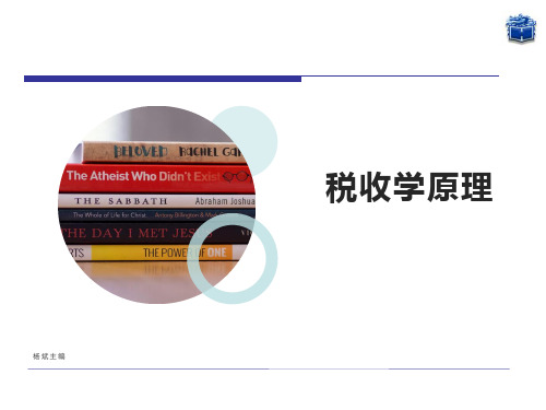税收学原理-杨斌主编