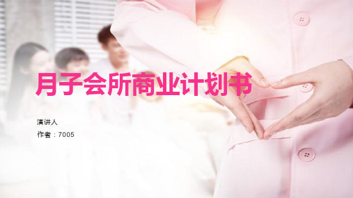 月子会所商业计划书