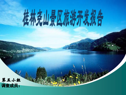 尧山景区旅游开发报告