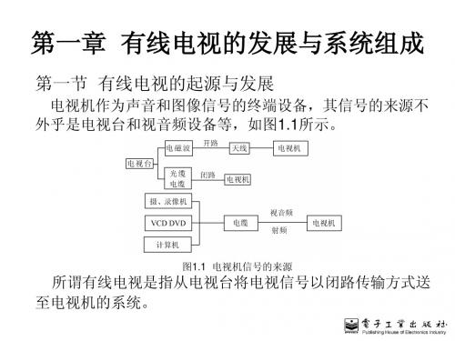 有线电视技术01