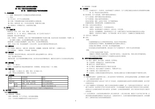 岳麓历史必修二复习资料