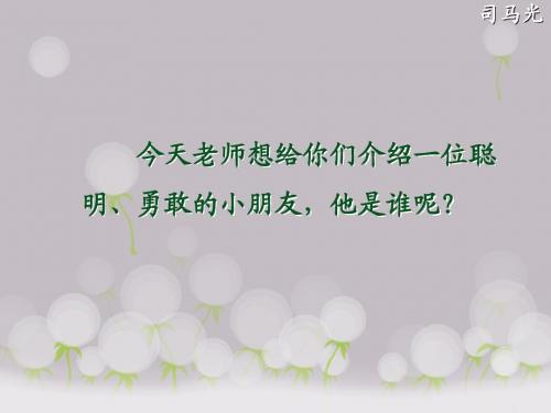 20、司马光课件ppt