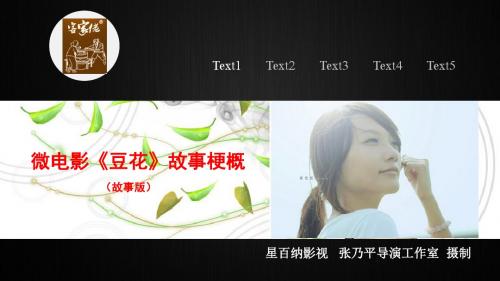 年代商业微电影《豆花》故事创作版