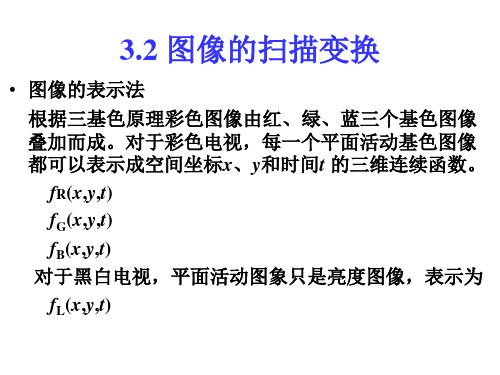 课程]3.2图像的扫描变换