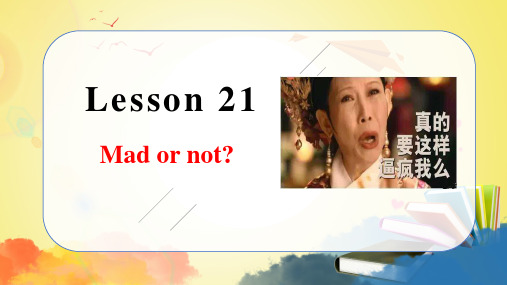 新概念第二册英语 Lesson 21 课件
