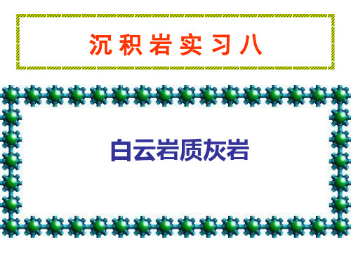 5.11-白云岩