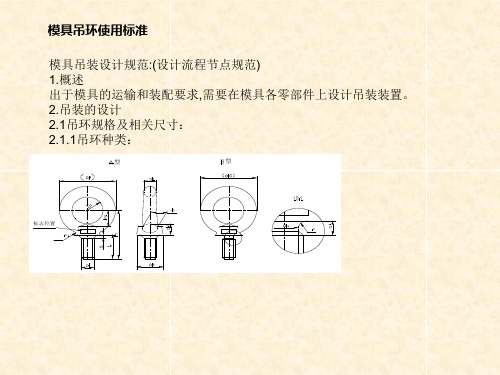 吊环规范