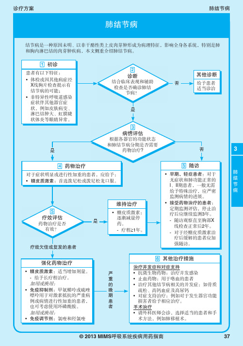 2013MIMS呼吸系统疾病指南-3-肺结节病