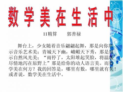 数学美