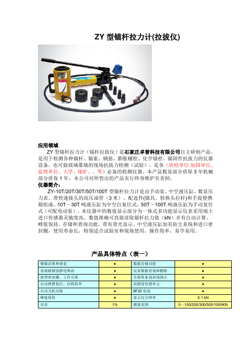 ZY型检测仪