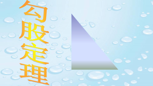 最新人教版八年级数学下册 17.1 勾股定理 ppt课件2 优质课件