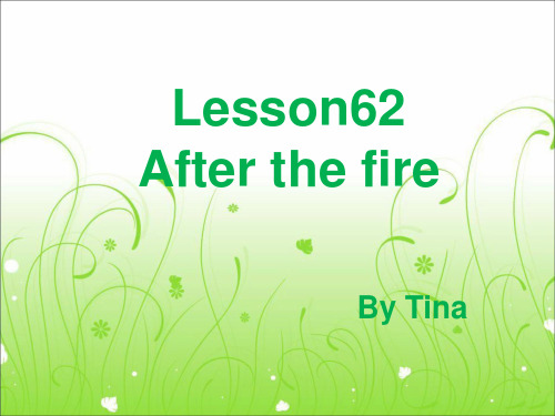 新概念英语第二册Lesson62