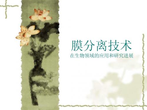 膜分离技术