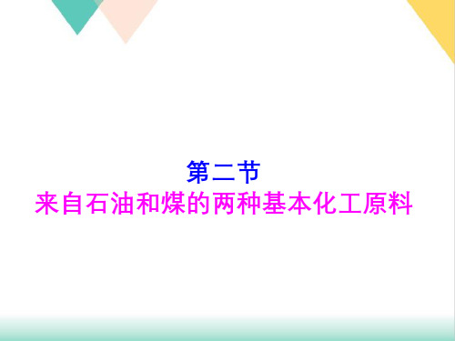 人教版高中化学必修二《来自石油和煤的两种基本化工原料》课件共张