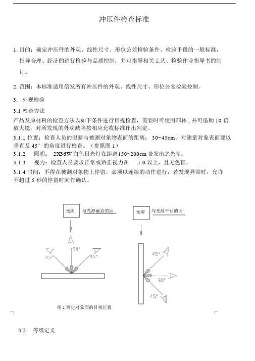 冲压件检查标准.doc