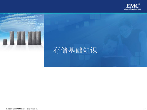 EMC-存储基础知识