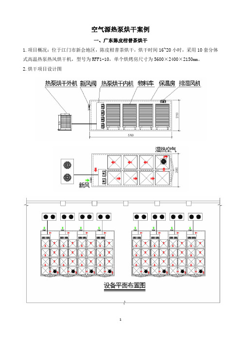 空气源热泵烘干案例