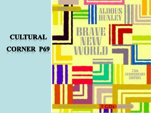 外研英语选修六课件：Module 5 Cloning Cultural corner