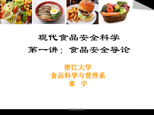 《食品安全导论》课件