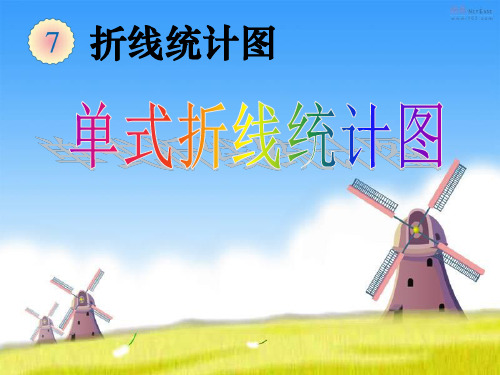 单式折线统计图公开课优秀整理ppt课件