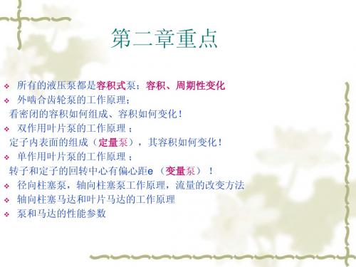 第3章  液压执行元件