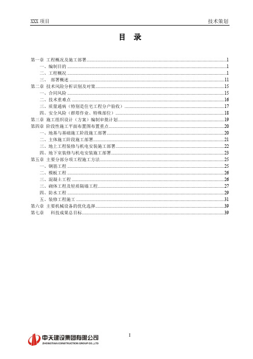 技术策划