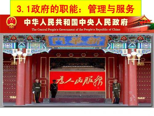 政府职能