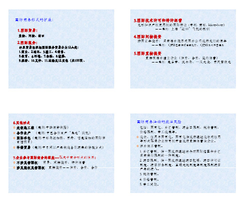 国际商务常识
