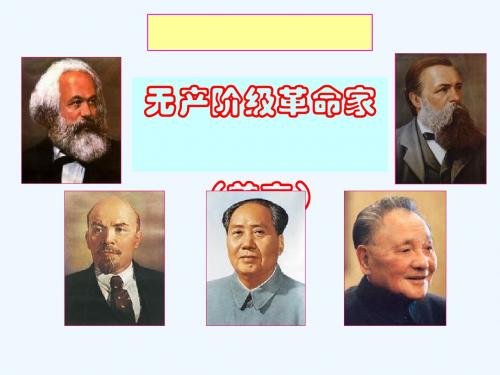 2018_2019学年高中历史第五单元无产阶级革命家第1课科学社会主义的奠基人马克思课件新人教版选修4