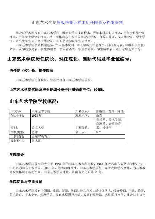 山东艺术学院