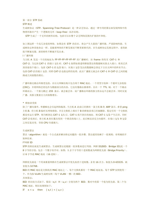 STP协议学习