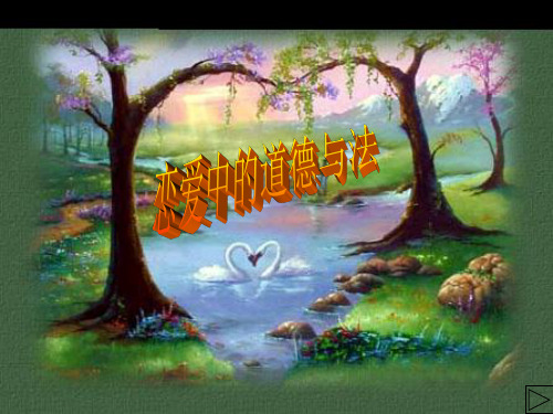 恋爱中的道德与法