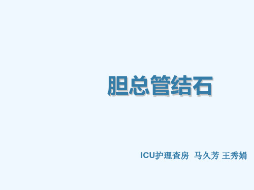 ICU护理查房
