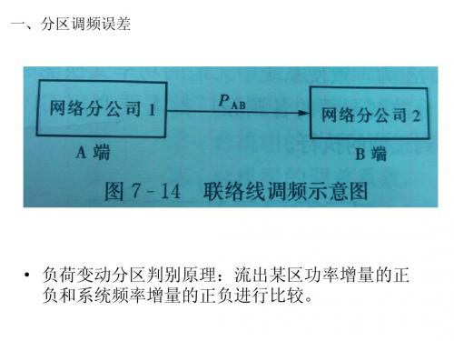 第七章 电力系统自动调频与经济调度2
