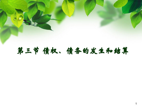 债权债务PPT课件