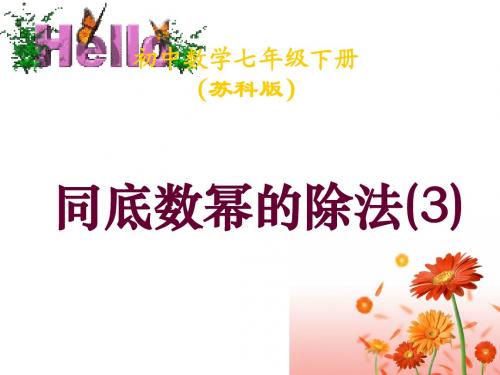 8.3_同底数幂的除法(3)