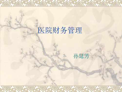 医院财务管理  课件
