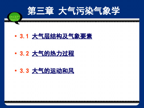 大气污染控制工程幻灯片