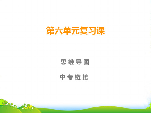 人教版九年级化学上册课件：第6单元复习课(共17张PPT)