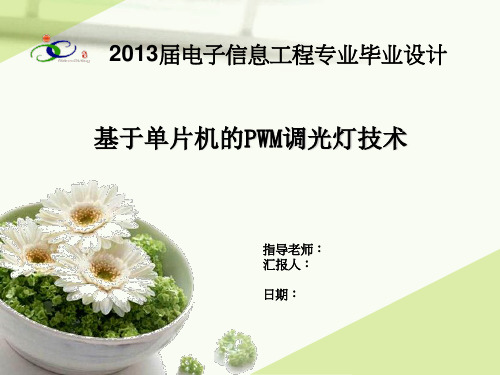 基于单片机的PWM调光灯技术