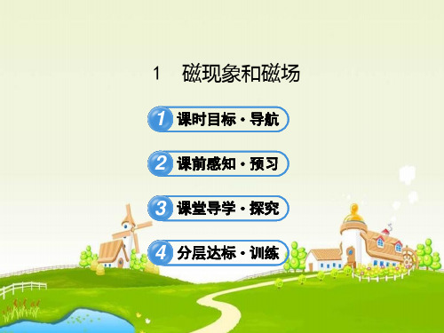 高中物理人教版选修31 31磁现象和磁场PPT课件
