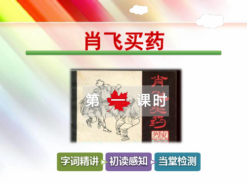 教科版五年级语文上册《肖飞买药【第1课时】》课件