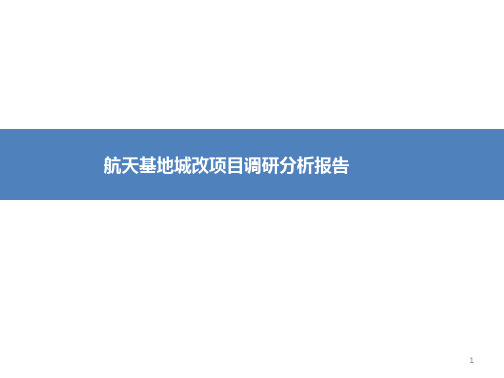 项目投资分析报告PPT演示课件