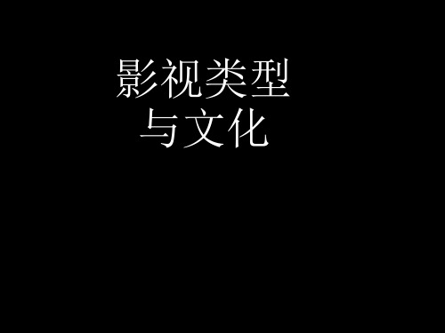 影视类型