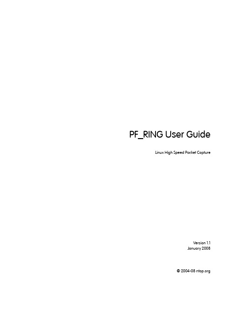 pf_ring user guide