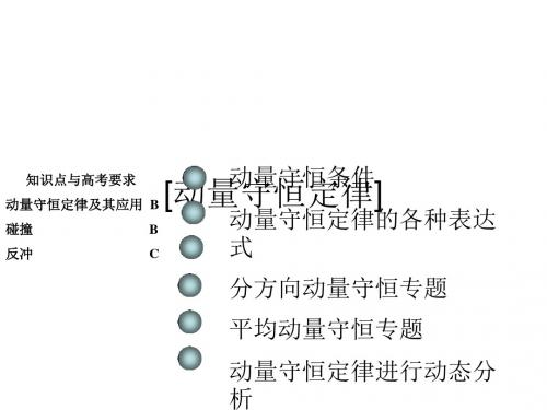 高二物理动量守恒定律3(中学课件2019)