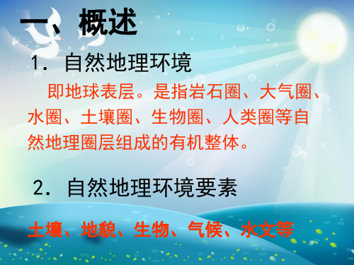 自然地理环境要素变化与环境变迁课件