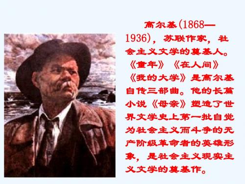 语文人教版八年级下册《海燕》课件