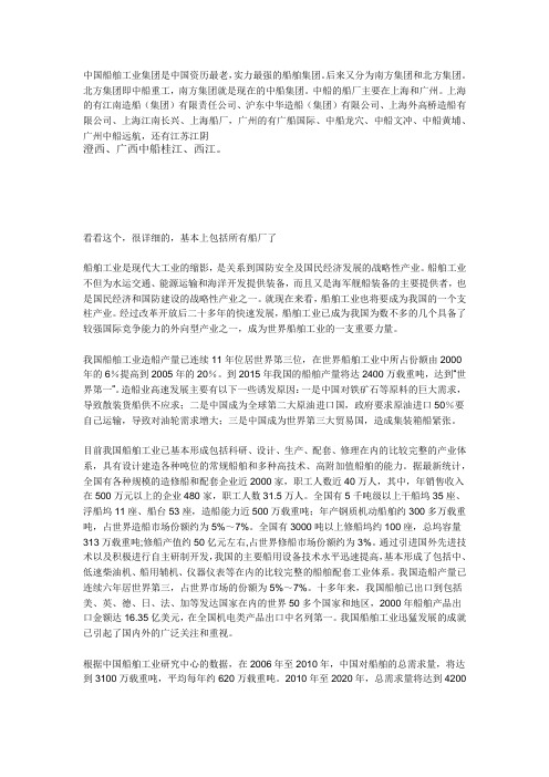 船舶工业